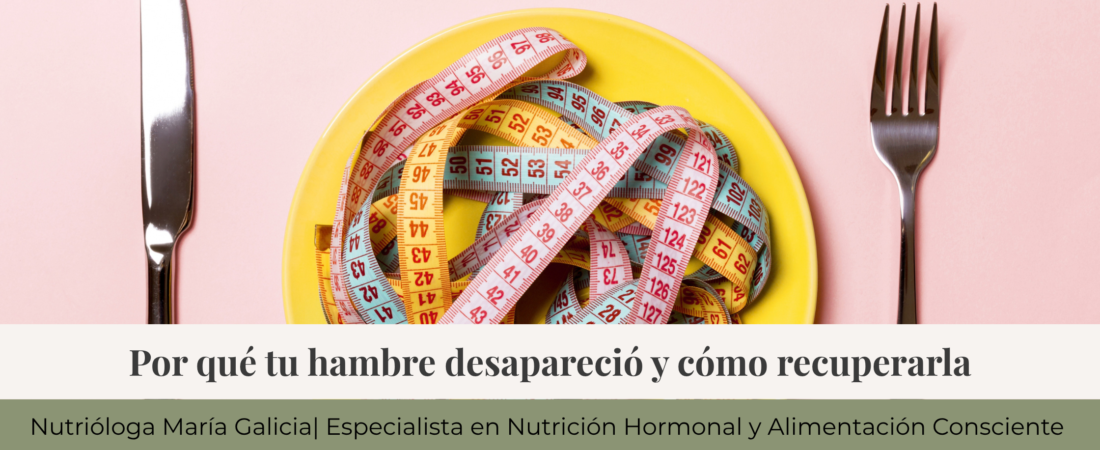 Por qué tu hambre desapareció y cómo recuperarla