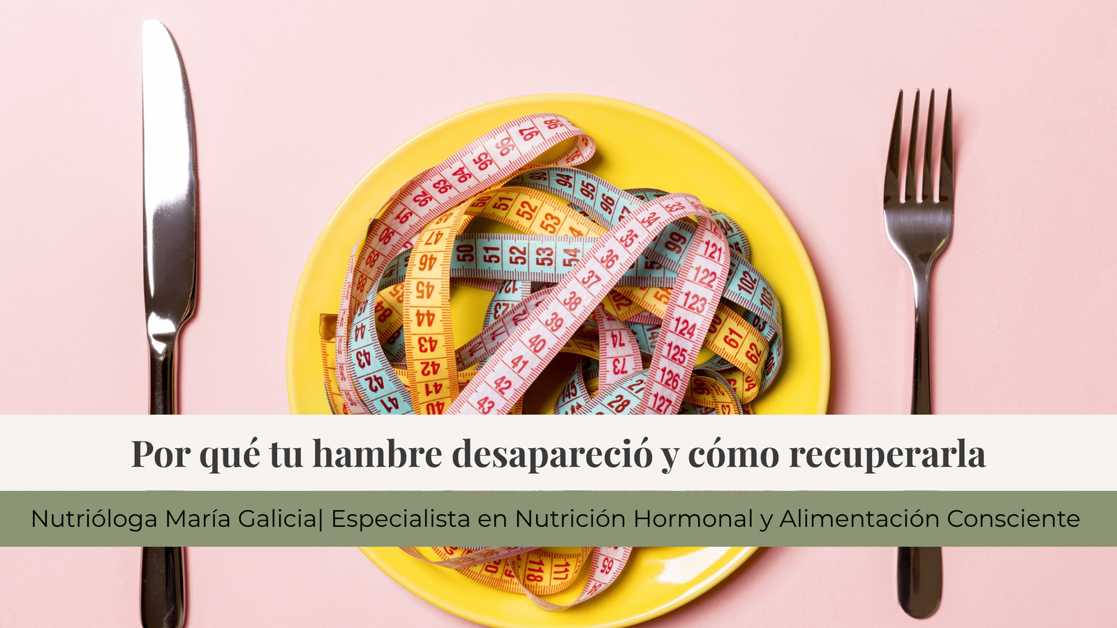 Por qué tu hambre desapareció y cómo recuperarla