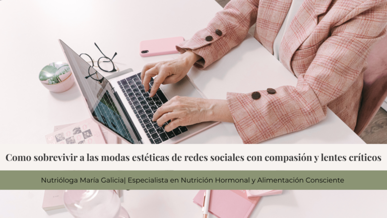 Como sobrevivir a las modas estéticas de redes sociales con compasión y lentes críticos